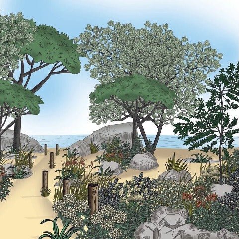 Papier peint paysage France bord de mer, XXL, tendance