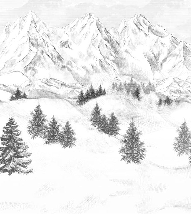 Sfondo della montagna di Chamonix