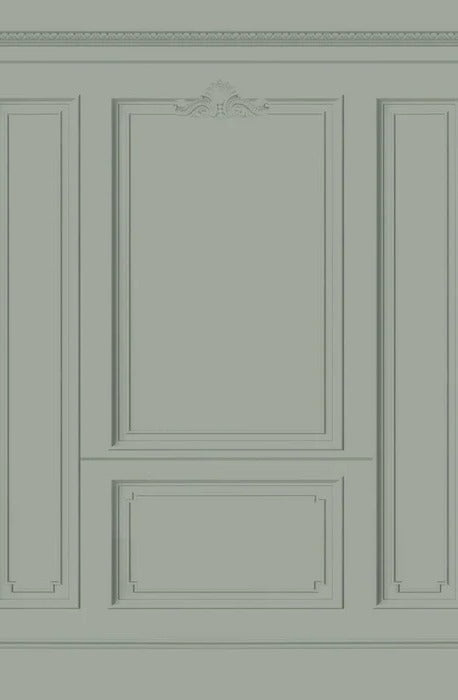 Papier peint Haussmann Vert de gris