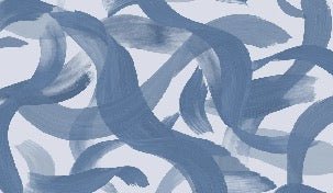 Contemporary wallpaper - Bleu vibration