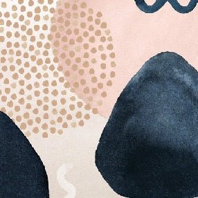 Papier peint panoramique blush