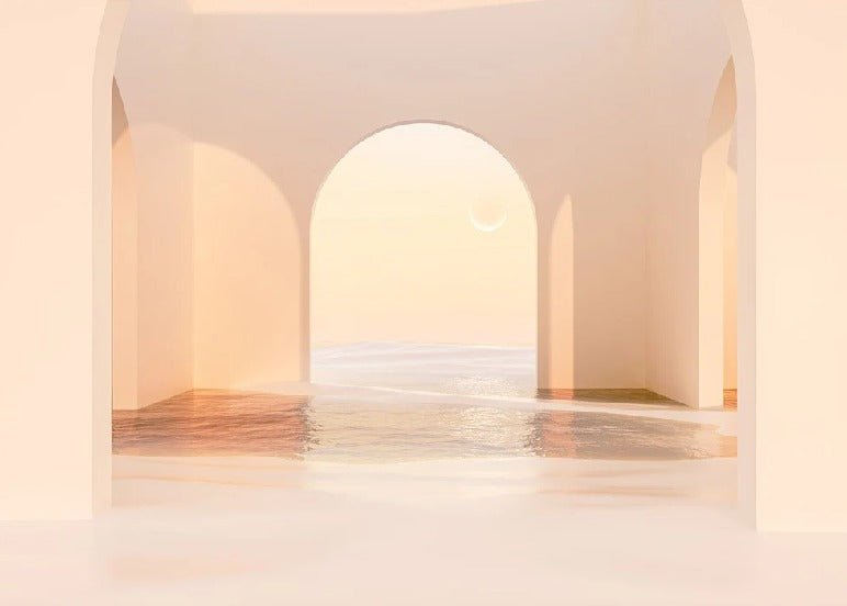 Papier peint panoramique design sunset arch, XXL, tendance