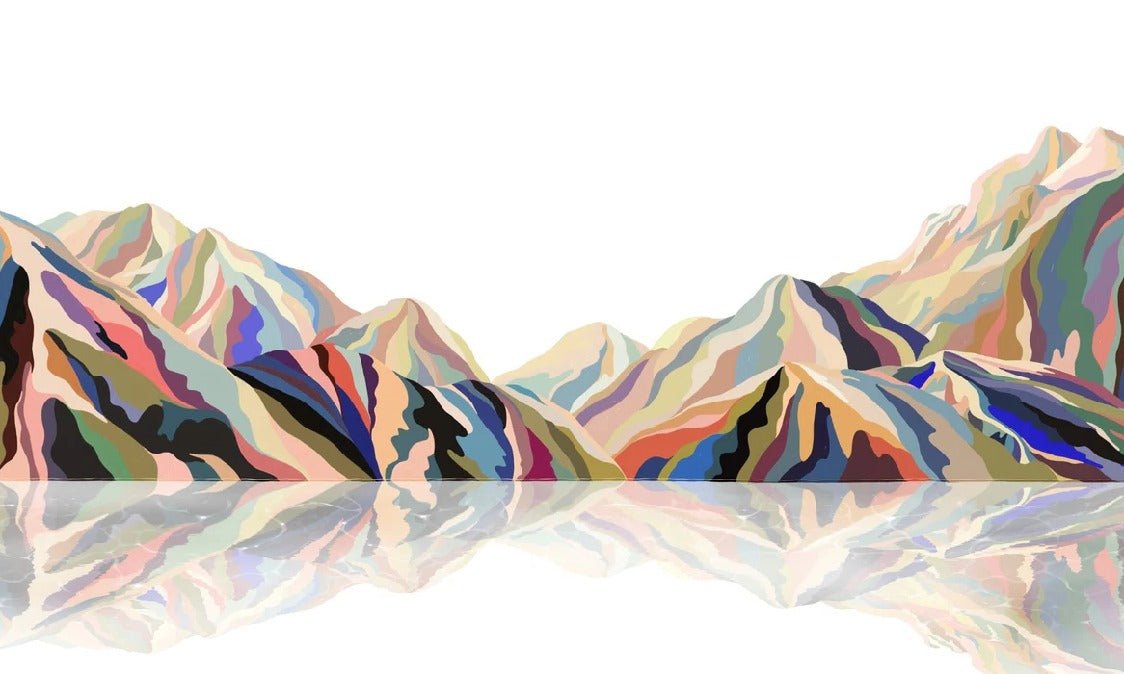 Papier peint Annecy arty color, XXL, tendance