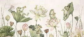 Papier peint enfant grenouilles musicales, XXL, tendance