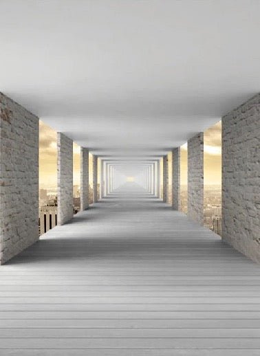 Papier peint trompe l'oeil New York Hall, XXL, tendance