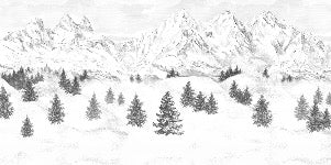 Papier peint Aiguilles d'Arves, XXL, tendance