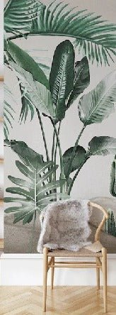 Tapete tropischer Trend Paradiesvogel