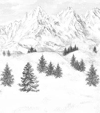Papier peint Aiguilles d'Arves