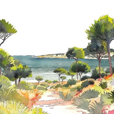 Papier peint panoramique air estival, XXL, tendance