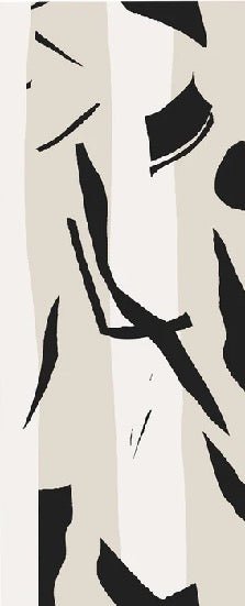 Papier peint rayure bichrome, XXL, tendance