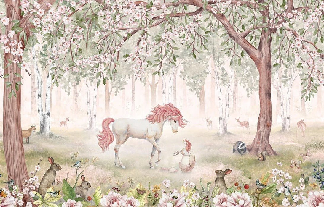 Papier peint licorne féerique fille, XXL, tendance