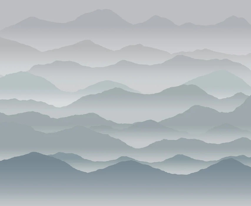 Carta da parati panoramica cimes mist