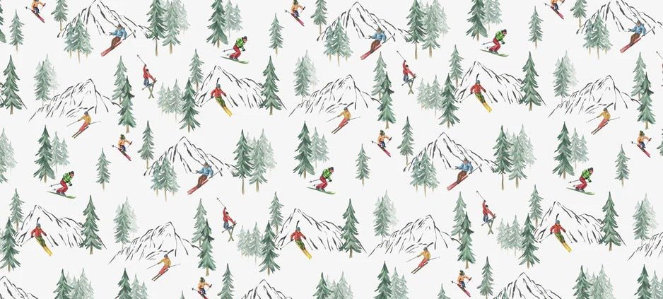 Papier peint Alpine glisse, XXL, tendance