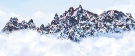 Papier peint Mont Blanc toile des Cimes