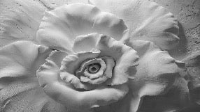 Scultura di fiori 3D wallpaper