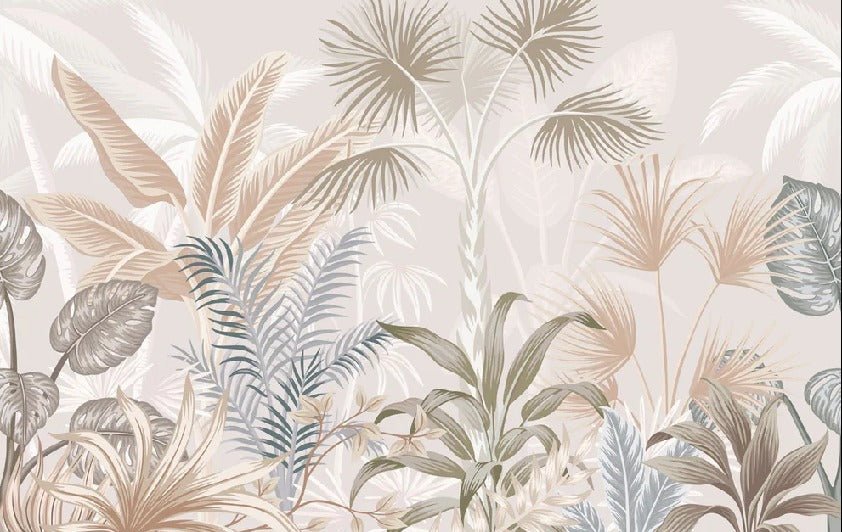 Papier peint panoramique jungle terracotta, XXL, tendance