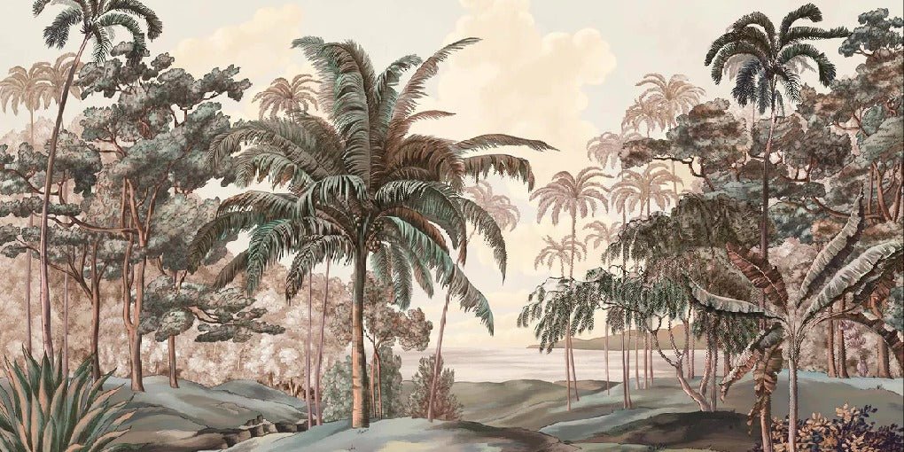 Papier peint paysage Célèbes terra, XXL, tendance