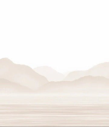 Papier peint Annecy et son lac paisible beige, XXL, tendance