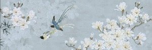 Tapete Floral Bird