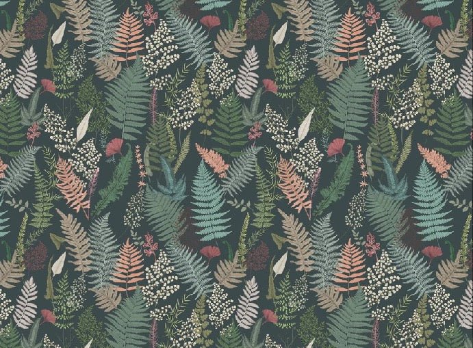 Papier peint feuille dense d'automne