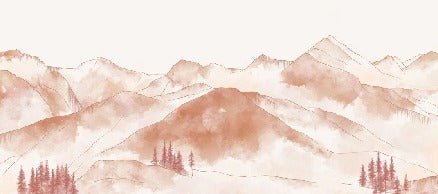 Papier peint montagne chaine des Aravis