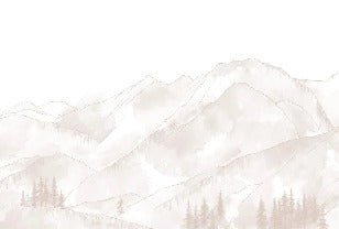 Papier peint panoramique Aravis beige