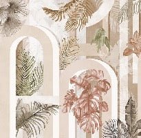 Papier peint tendance arche sépia, XXL, tendance