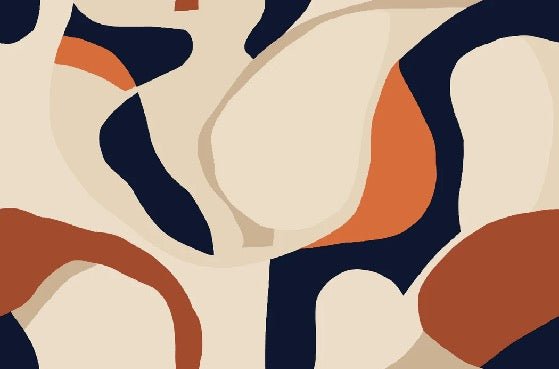 Carta da parati armonia contemporanea