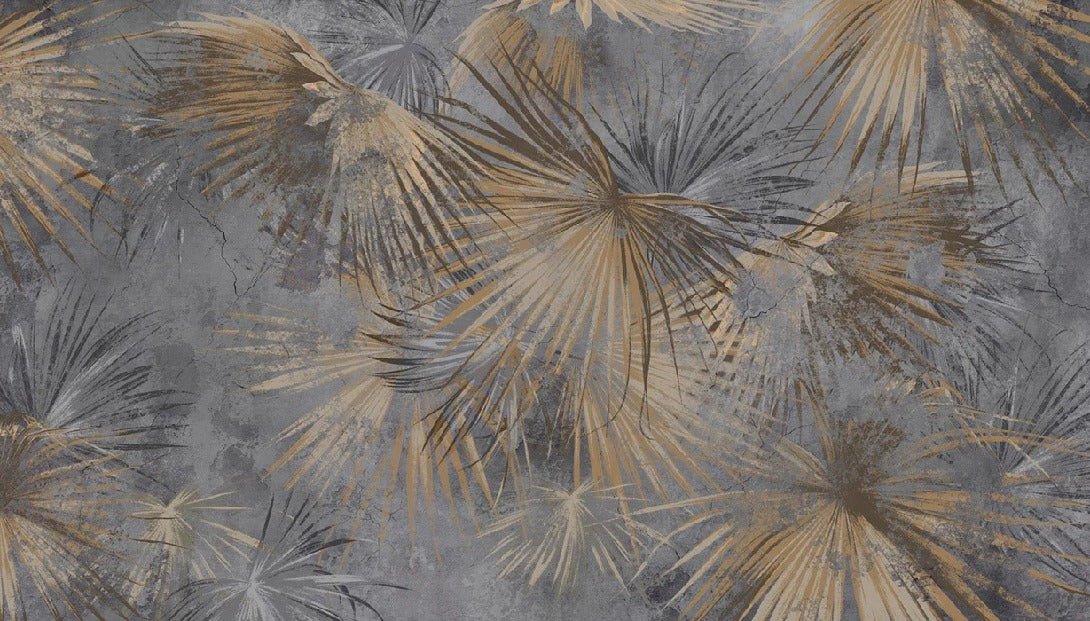 Papier peint panoramique palm vintage, XXL, tendance