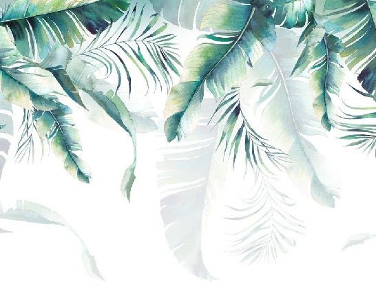 Papier peint salle de bain Jungle & Scandinave style, XXL, tendance