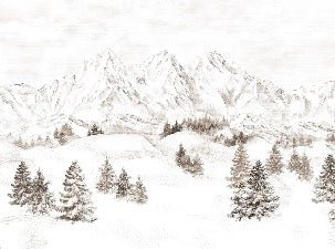 Alpi montagna carta da parati