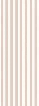 Carta da parati per bagno a righe beige retrò