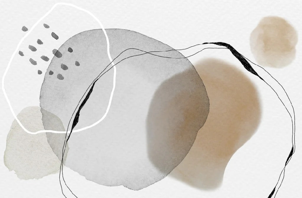 Papier peint panoramique cercle, XXL, tendance