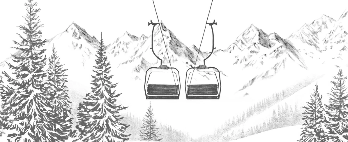 Papier Peint Immersion Alpine - H100cm x L245cm - Matière Softouch