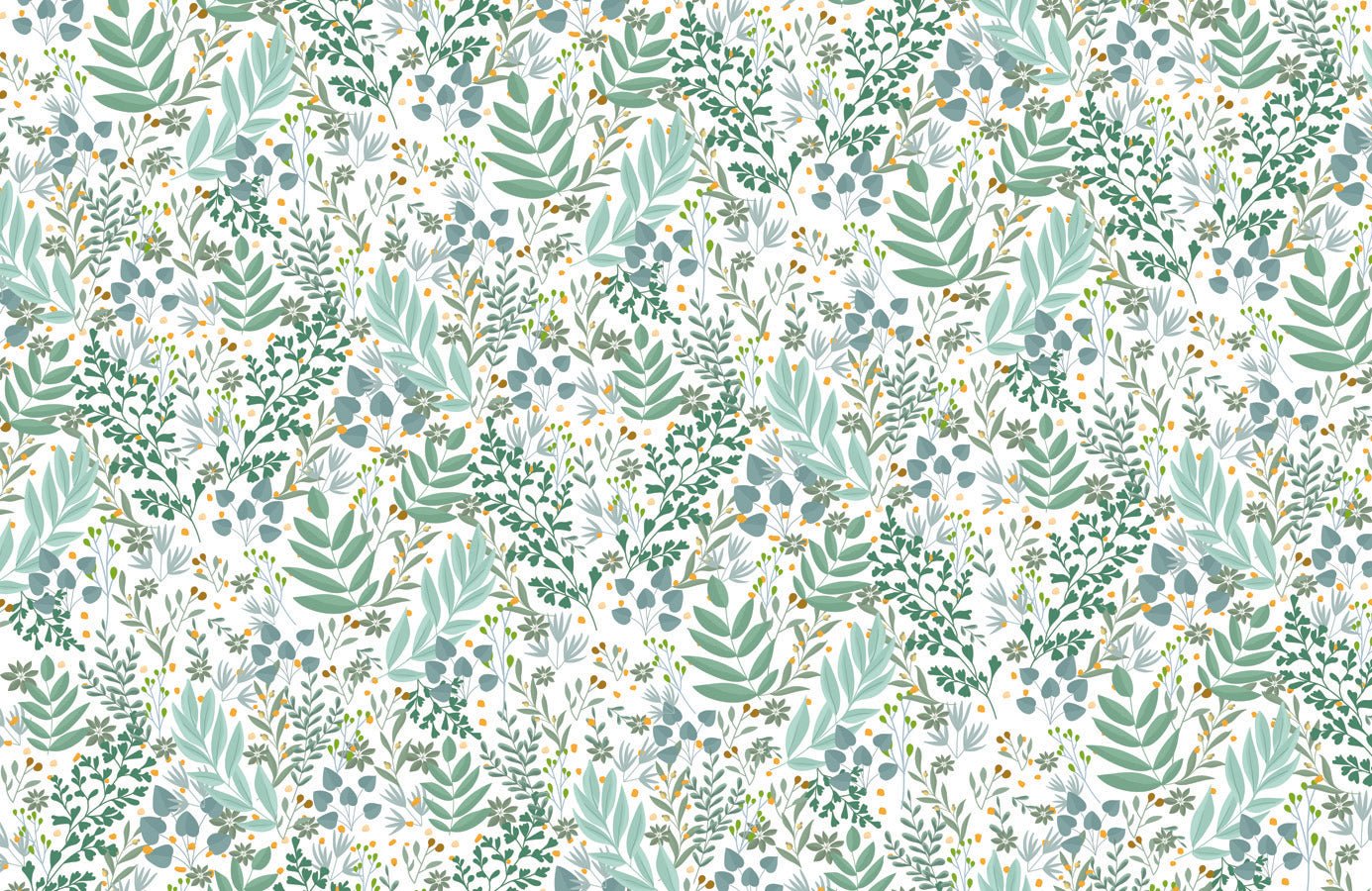 Papier peint feuille végétal addict, mural concept, tendance