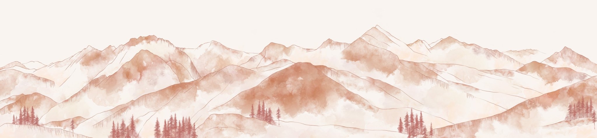 Papier peint montagne chaine des Aravis, mural concept, tendance