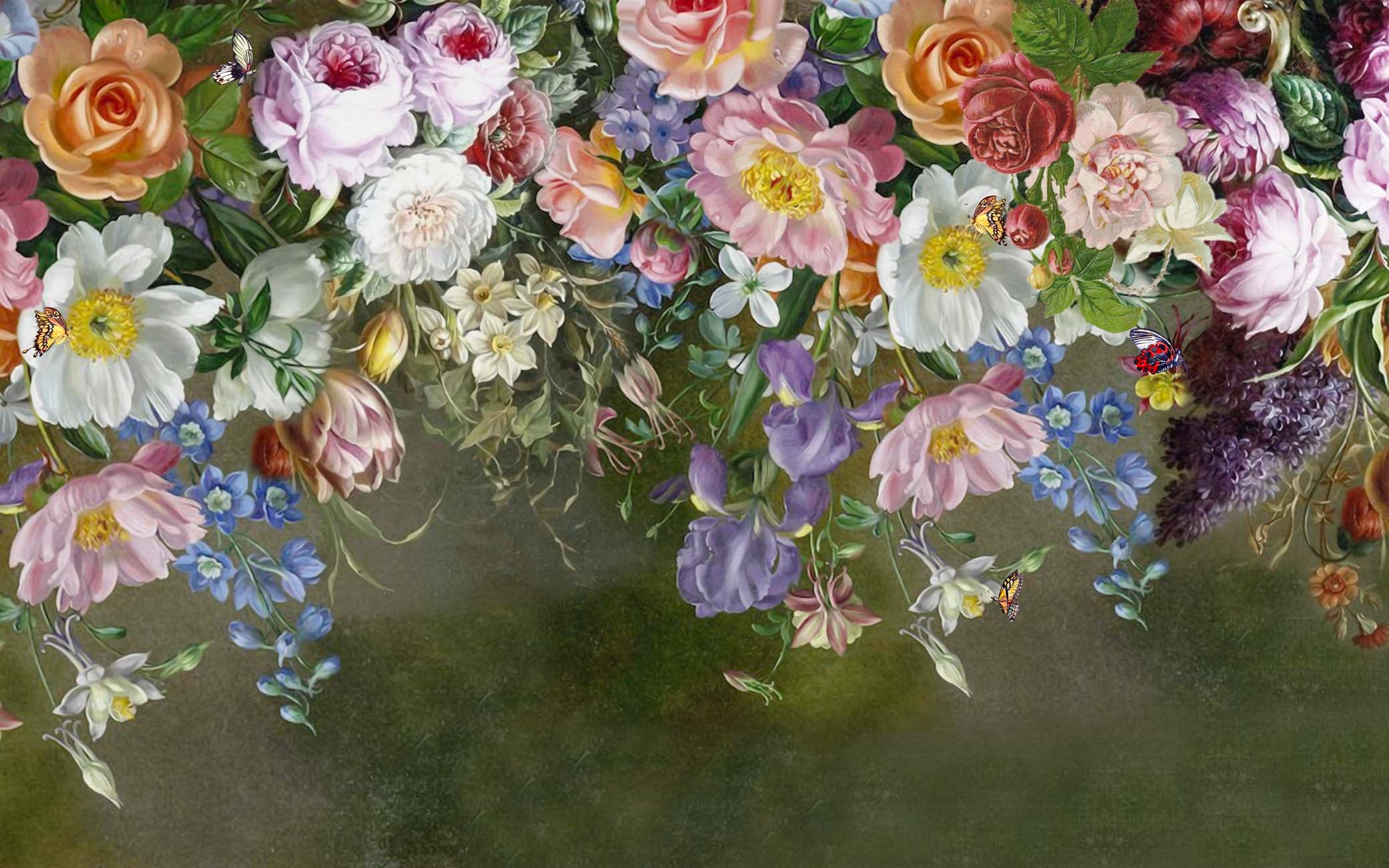 Papier peint Romantique Voyage Vintage, XXL, tendance