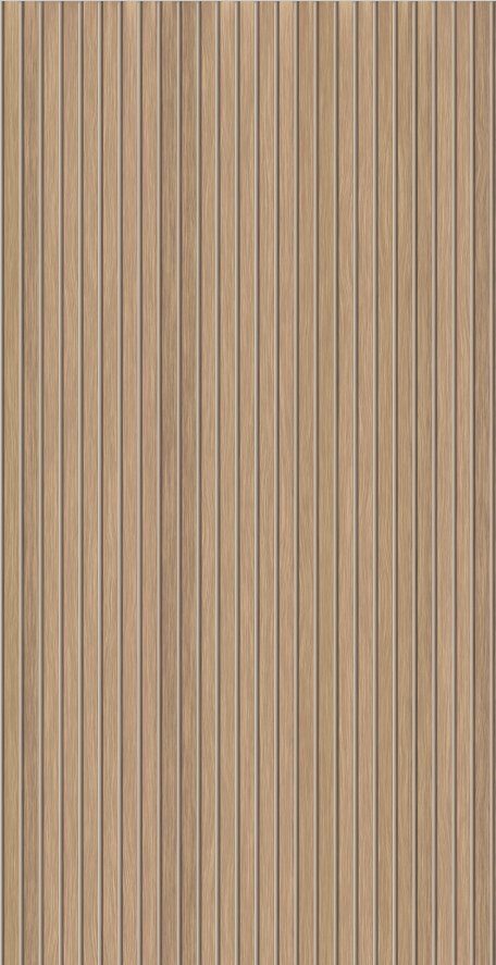 VP Papier peint tasseau de bois chêne effet fond beige L104cm x H204cm