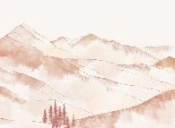 Papier peint montagne chaine des Aravis, XXL, tendance