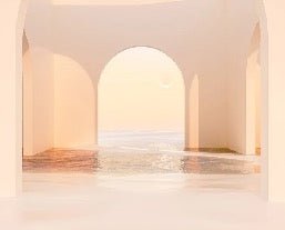 Papier peint panoramique design sunset arch, XXL, tendance