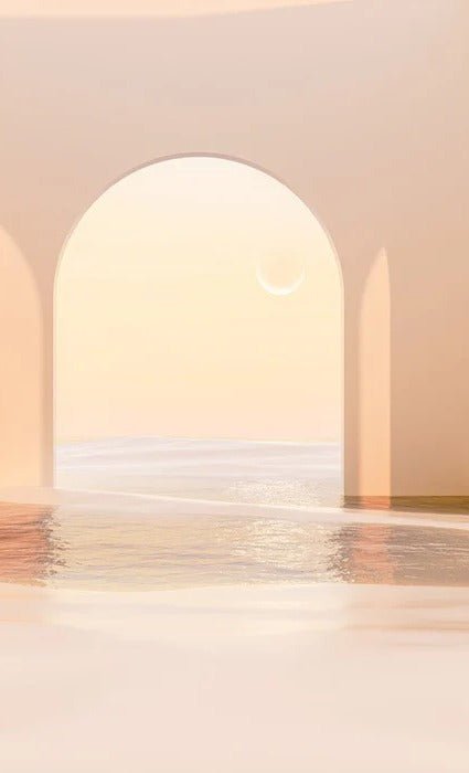 Papier peint panoramique design sunset arch, XXL, tendance