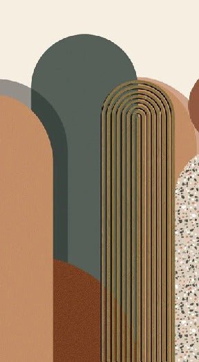 Papier peint Art déco graphique tendance, XXL, tendance