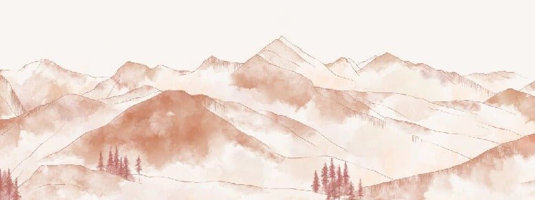 Papier peint montagne chaine des Aravis, XXL, tendance