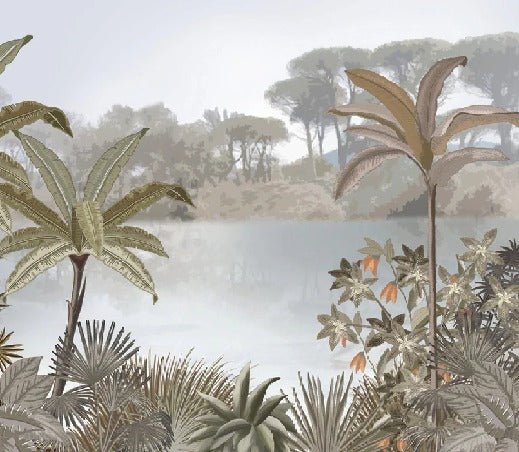 Papier peint sur mesure Jungle tendance peinture, XXL, tendance