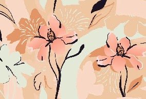 Papier peint yoga méditation fleur, XXL, tendance