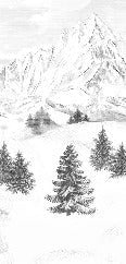 Tapete Berggipfel von Chamonix