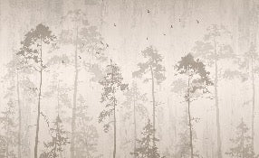 Tapete Herbstwald