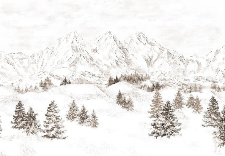 Alpi montagna carta da parati