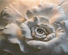 Papier peint Flower Sculpture 3D