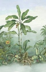 Papier peint toilette végétal botanic, XXL, tendance